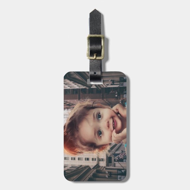 Acrylic Luggage Tag (Front Vertical)