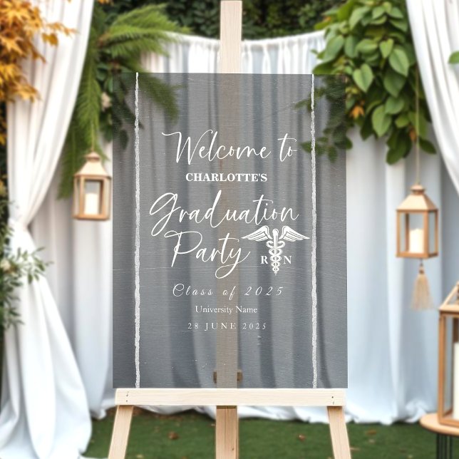 Acrylic Nurse Medical Graduation Welcome Sign (Creator Uploaded)
