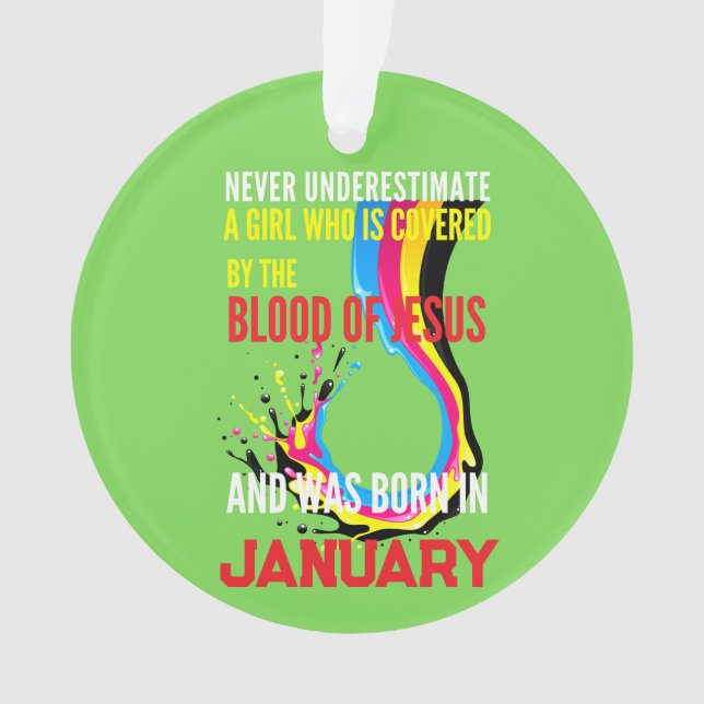 Acrylic Ornament (Front)