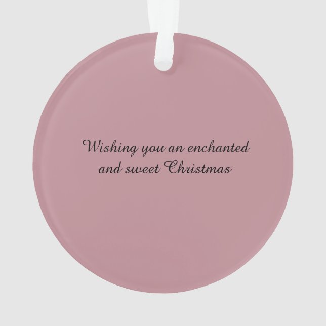 Acrylic Ornament (dos)