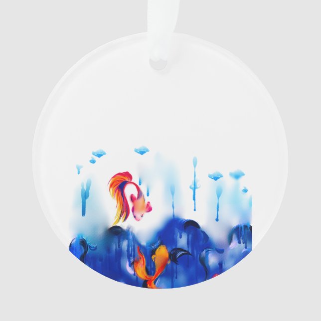 Acrylic ornament  (Front)