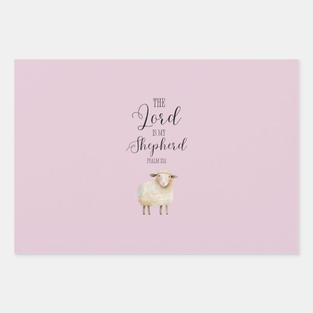 Acrylic Ornament Wrapping Paper Sheet (Front)