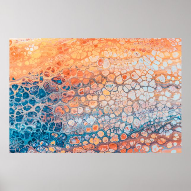 Acrylic paint poster (Front)