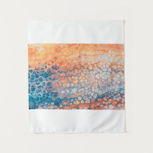 Acrylic paint tapestry