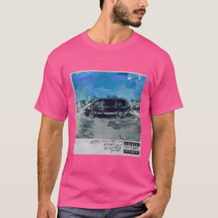 acrylic painting kendrick lamar good kid mad city T-Shirt