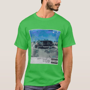 acrylic painting kendrick lamar good kid mad city T-Shirt
