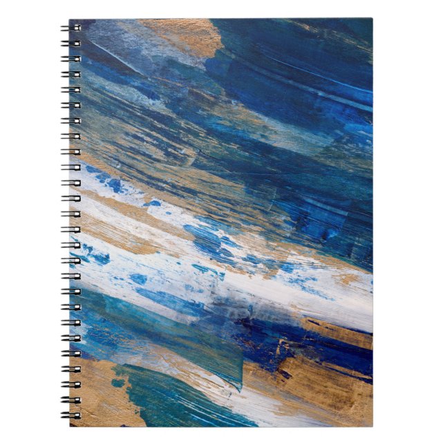 Acrylic painting. Trendy hand painted artwork. Mix Notebook (Front)
