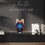 Acrylic Photo Sculpture.Turns a photo into statue. Photo Sculpture Magnet<br><div class="desc">Unique Stand Up Acrylic Photo Sculpture Statuette. Create your own personalized home or office decor by uploading cherished digital images or photos! Zazzle's custom photo sculptures allow you to transform your beloved picture or portrait into a unique memento, converting your photograph or digital image into a three-dimensional photo sculpture, also...</div>