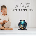 Acrylic Photo Sculpture.Turns a photo into statue! Standing Photo Sculpture<br><div class="desc">Unique Stand Up Acrylic Photo Sculpture Statuette. Create your own personalized home or office decor by uploading cherished digital images or photos! Zazzle's custom photo sculptures allow you to transform your beloved picture or portrait into a unique memento, converting your photograph or digital image into a three-dimensional photo sculpture, also...</div>