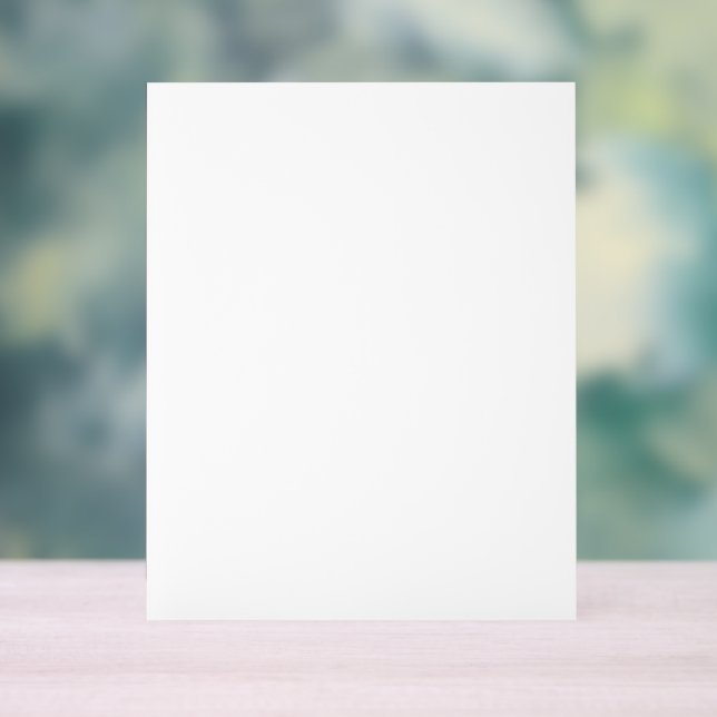 Acrylic Sign (Neutral)