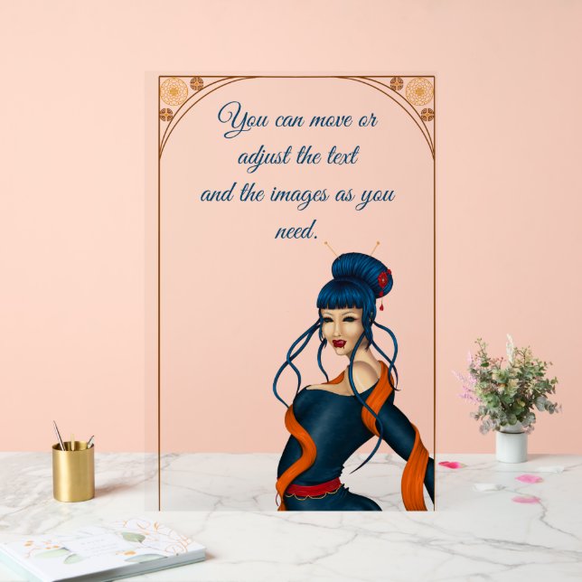 Acrylic Sign (Wedding)