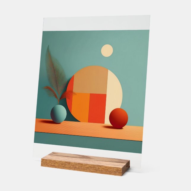 Acrylic Sign  (Angle)