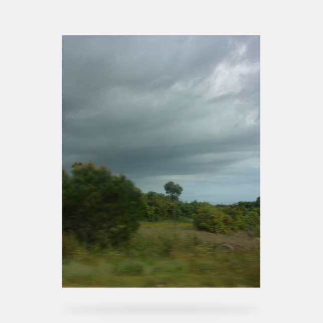 Acrylic Sign design style  (Front)