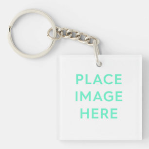 Acrylic Square Keychain - Souvenir Gift Design