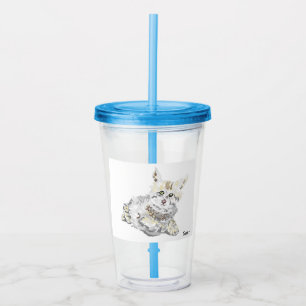 Acrylic Tumbler Baby's Kitten