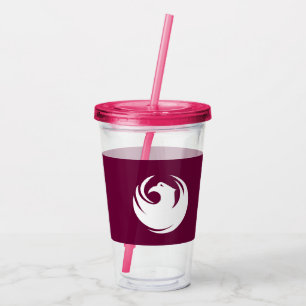 Acrylic Tumbler with flag of Phoenix City