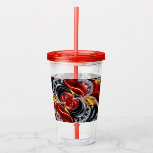 Acrylic Tumbler with German Colours Design