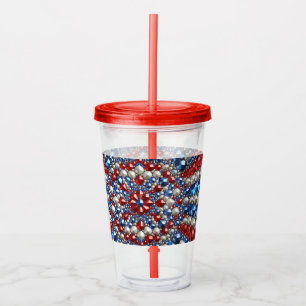 Acrylic Tumbler with Netherlands Colours Design