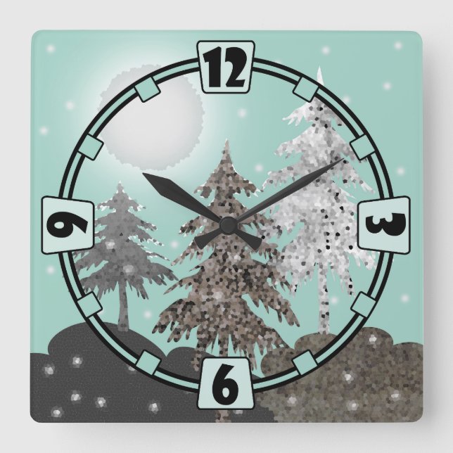 Acrylic Wall Clock (Front)