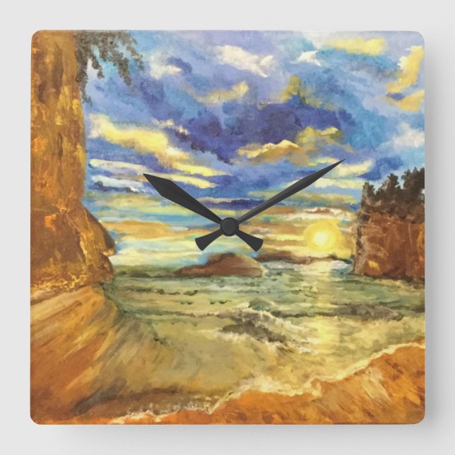 Acrylic wall clock  (Front)