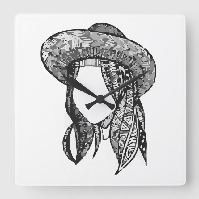 Acrylic Wall Clock (Front)