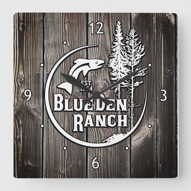 Acrylic Wall Clock (Front)