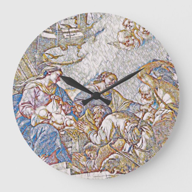 Acrylic Wall Clock (Front)
