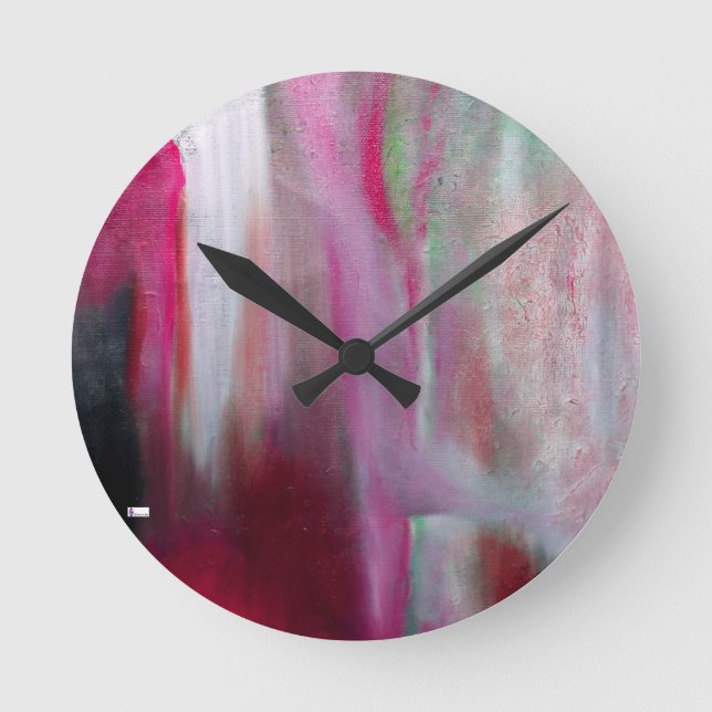 Acrylic Wall Clock Round (Medium) 12 (Front)