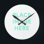 Acrylic Wall Clock, Round (Medium) Clock<br><div class="desc">Acrylic Wall Clock, Round (Medium)</div>