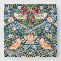 ACRYLIC WALLCLOCK : WILLIAM MORRIS