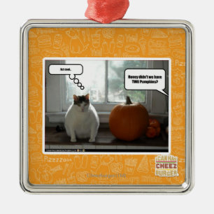 Act cool metal ornament