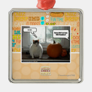 Act cool metal ornament