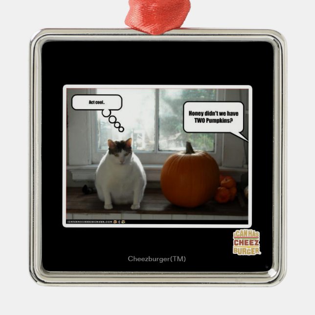 Act cool metal ornament (Front)