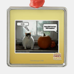 Act cool metal ornament