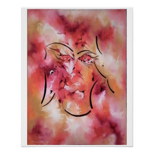 "Act Incluant Silent Figure", Poster brillant