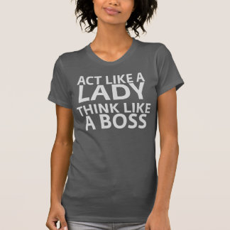 Act Like A Lady Think Like A Boss Tank