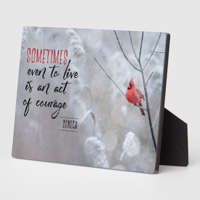 Act of Courage Plaque (Side)