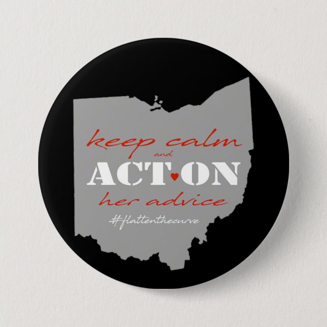 Act On Her Advice Button (Front)