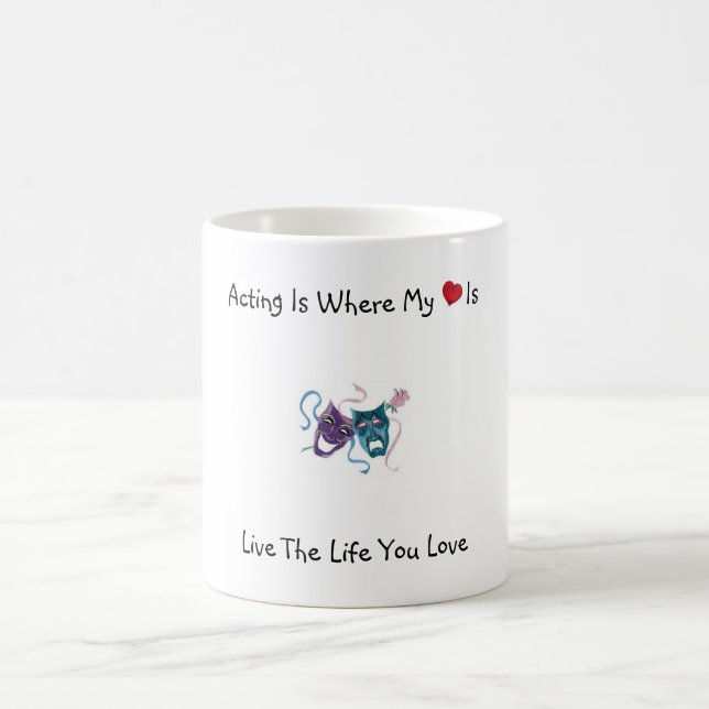 Act Where My Heart Is Coffee Mug (Center)
