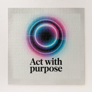 Act With Purpose Jigsaw Puzzle
