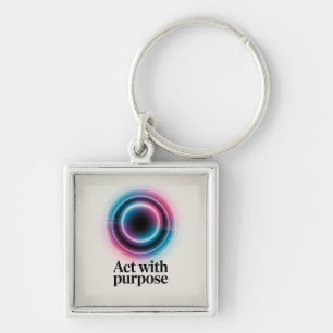 Act With Purpose Keychain