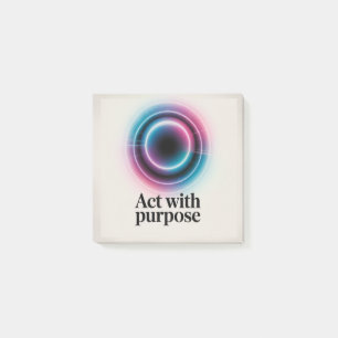 Act With Purpose Post-it Notes