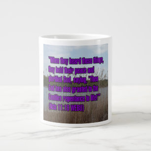 Actes 11:18 WEBU Mug