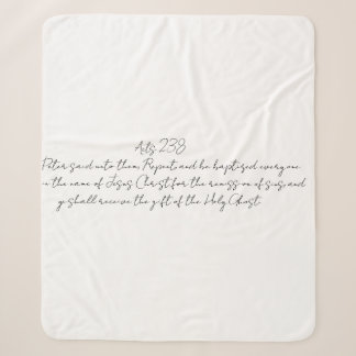 Actes 2:38 Couverture Jésus Nom Pentecôte