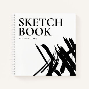 Actes modernes Livre de croquis Personnalisé