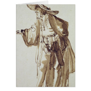 Acteur avec un casquette Large-bordé