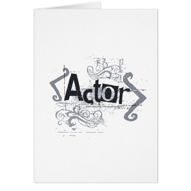 Acteur grunge (Devant)