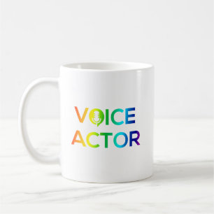 Acteur vocal Mug Rainbow