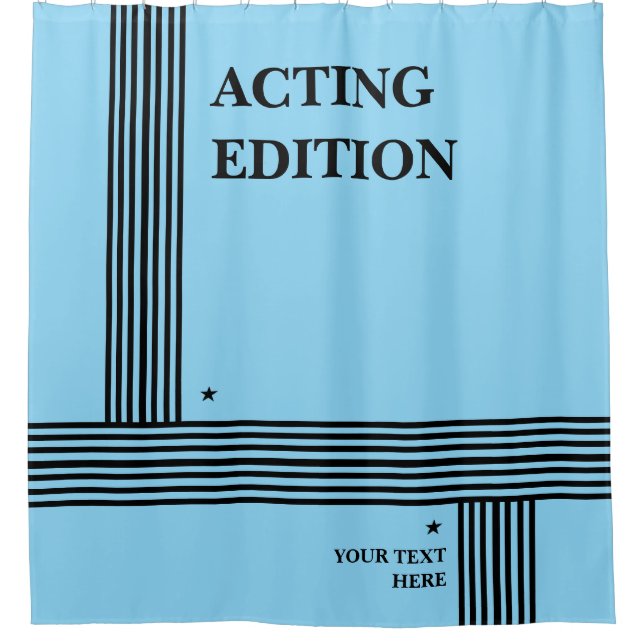 Acting Edition Play Script Styled (Front)
