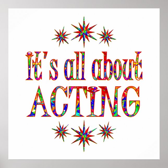 ACTING POSTER (Front)